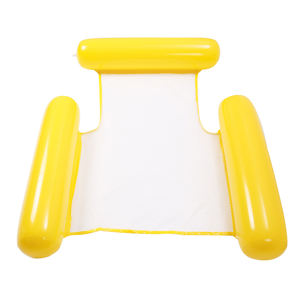 Picture of Cross-Border Spot Three-Tube Inflatable Water Bed New Product Stripesd Inflatable Floating Row Large and Small Hammock Water Supplies Lounge Chair