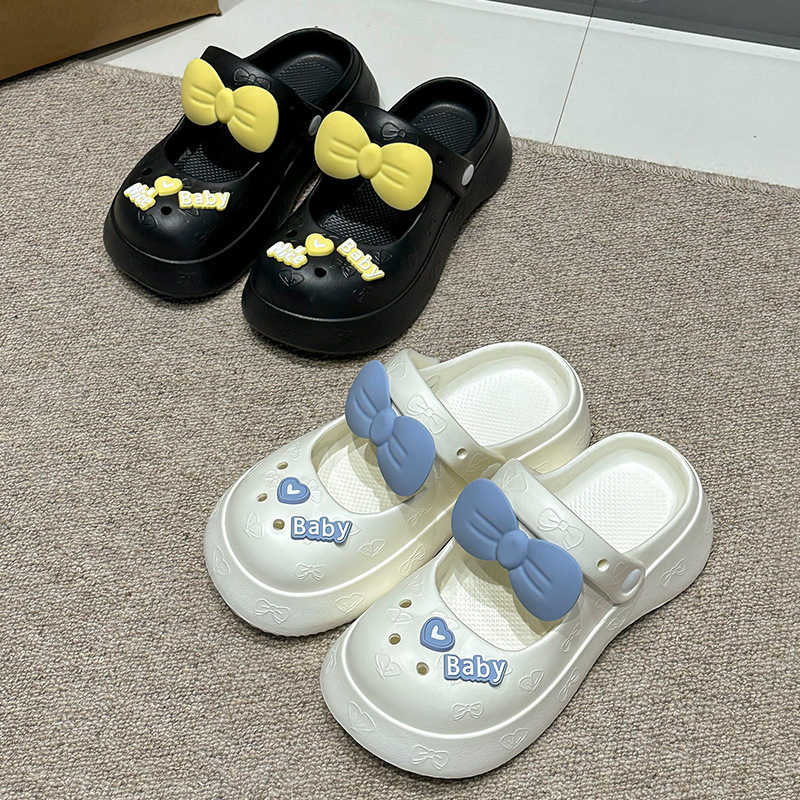 Hole Shoes Women Mary Jane Slippers Women Summer Slippers Women Home Shoes Home EVA Slippers Slippers Women Wholesale