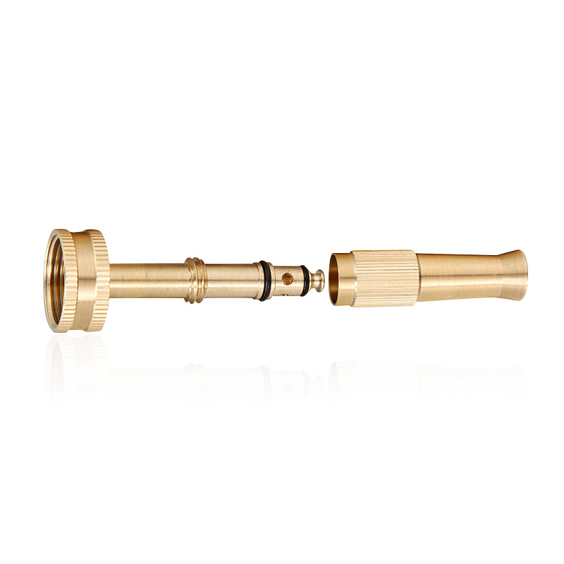 Picture of Garden Direct Spray Gun Adjustable Spray Gun Garden Tool Multifunctional Copper Nozzle 4inch Spray Gun High-Pressure Car Washing Special
