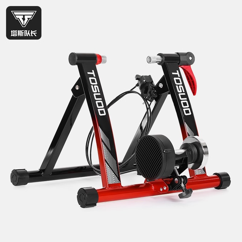 Tas Captain Bicycle Indoor Cycling Platform Mountain Road Bike Magnetoresistive Quick Dismantle Bike Home Folding Training Platform