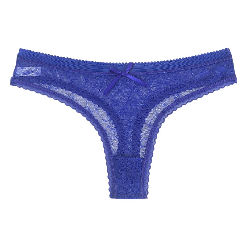Picture of Foreign Trade European and American Sexy Lace Jacquard G-string Women's Underwear Pure Cotton Bottom Crotch Seamless Hip-lifting Underwear Women's 669