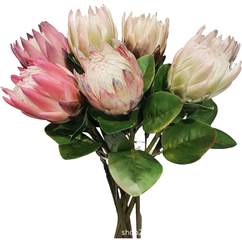 Picture of European-Style Small Spring-Colored Simulated Emperor Flower, South African Artificial Flower, Simulated Plant, High-End Imperial Flower