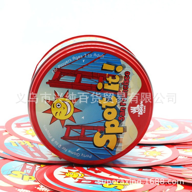 Picture of Direct Sales Hot-Selling Spot It Card Dobble English Board Game Find Your Sister Large Quantity