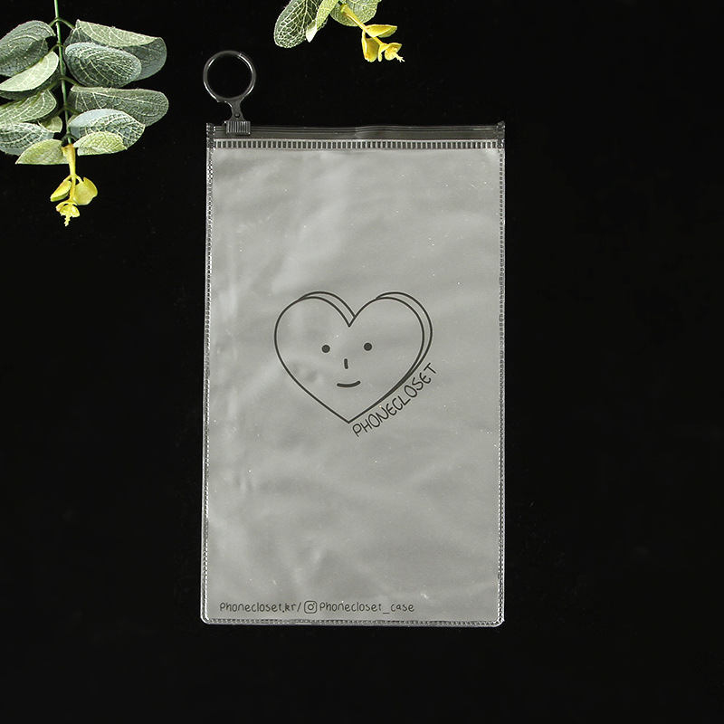 Customized PVC Transparent Plastic Zipper Bags, Self-sealing Cosmetic Packaging Bags, PVC Intimates Packaging Bags, Customized