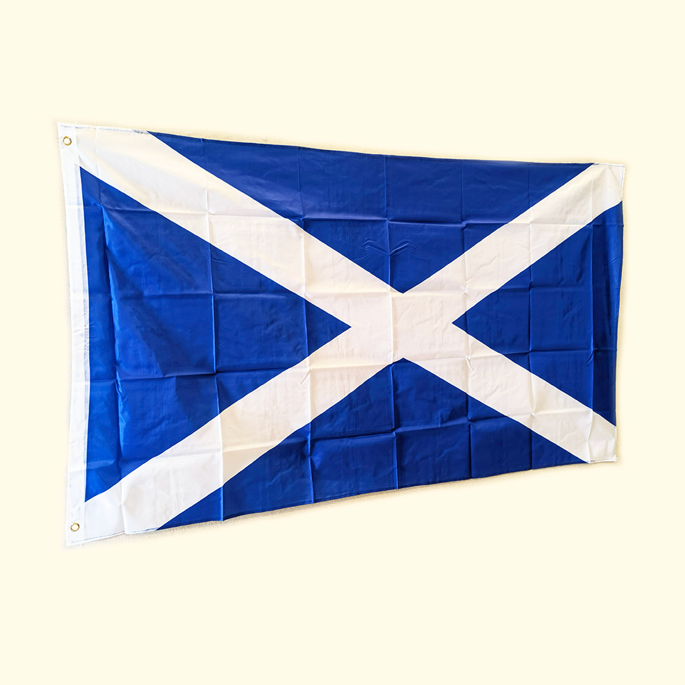 Picture of Cross-border spot 90 × 150cm Scottish flag 3 * 5ft Scottish flag polyester fabric event decoration