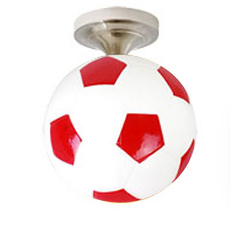 Picture of Amazon Explosions Football Basketball Glass Chandelier Theme Bar Restaurant Children's Room Decorative Lights Away Ceiling Lights