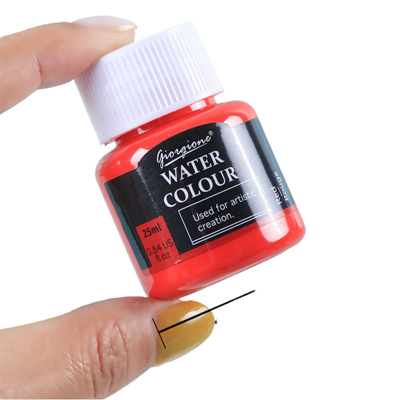 Giorgione 6 Color Pigment suit 25ml Acrylic Watercolor Gouache Textile Glass Advertising Painted Graffiti Pigment