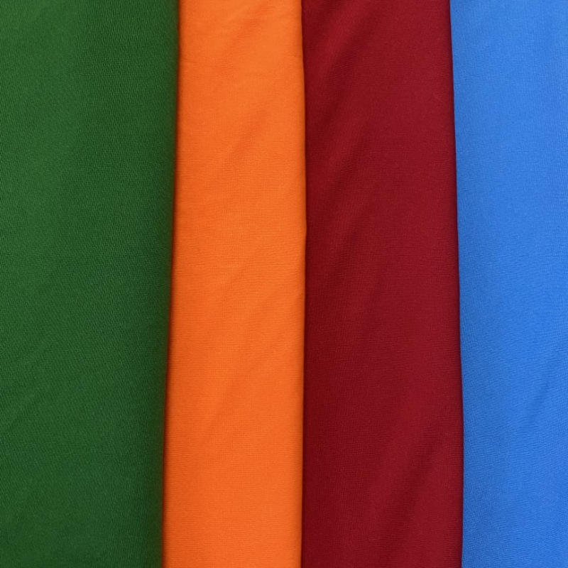 75D single-sided good cloth fitting imitation N cloth polyester knitted lining flat cloth SBR composite backing lining T Meijia