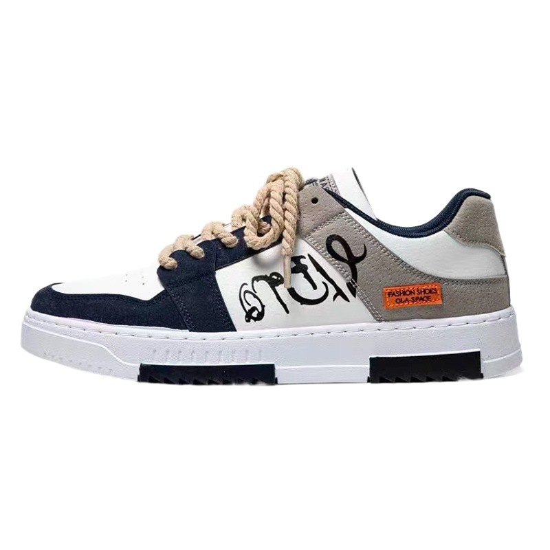 2022 New Student Trendy All-match Trendy Sports Shoes Men's Shoes Autumn Summer Niche Design Japanese Casual Sneakers