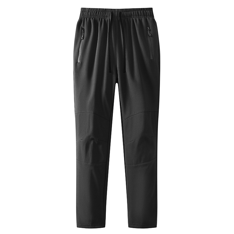 New Outdoor Rush Pants Winter Couple Pants Women's fleece-lined Straight Tube Graphene Knee Pants Men's Casual Pants