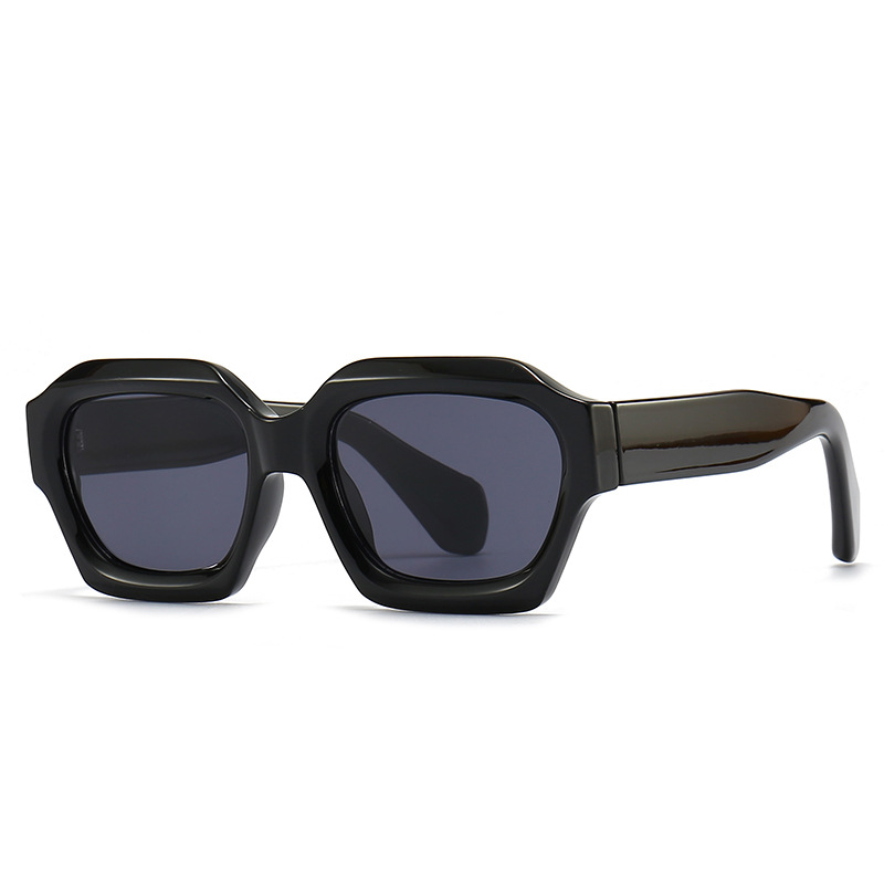 Picture of Cross-border European and American irregular polygon trend street sunglasses modern charm retro sunglasses wholesale 86606