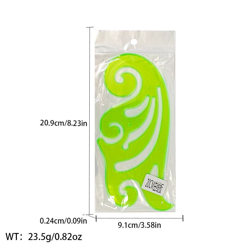 Picture of Pattern printing ruler clothing scale pattern making clothing curve cutting sewing tool multi-functional pattern printing ruler