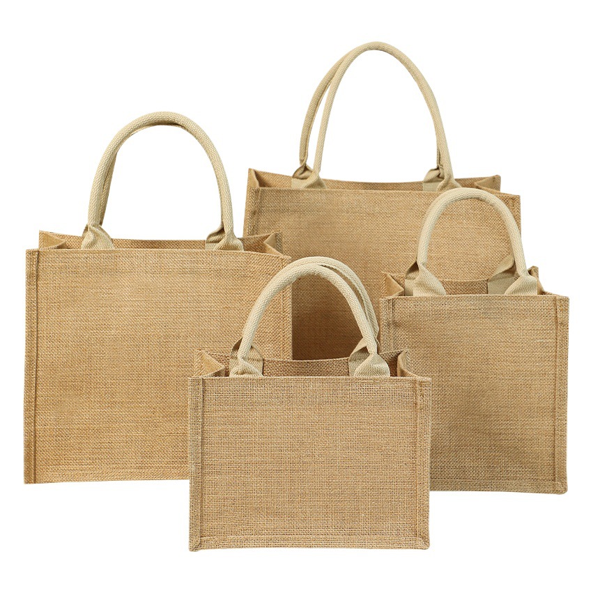 in stock linen bags wholesale christmas hand-painted linen bags blank tote bags muji jute bags