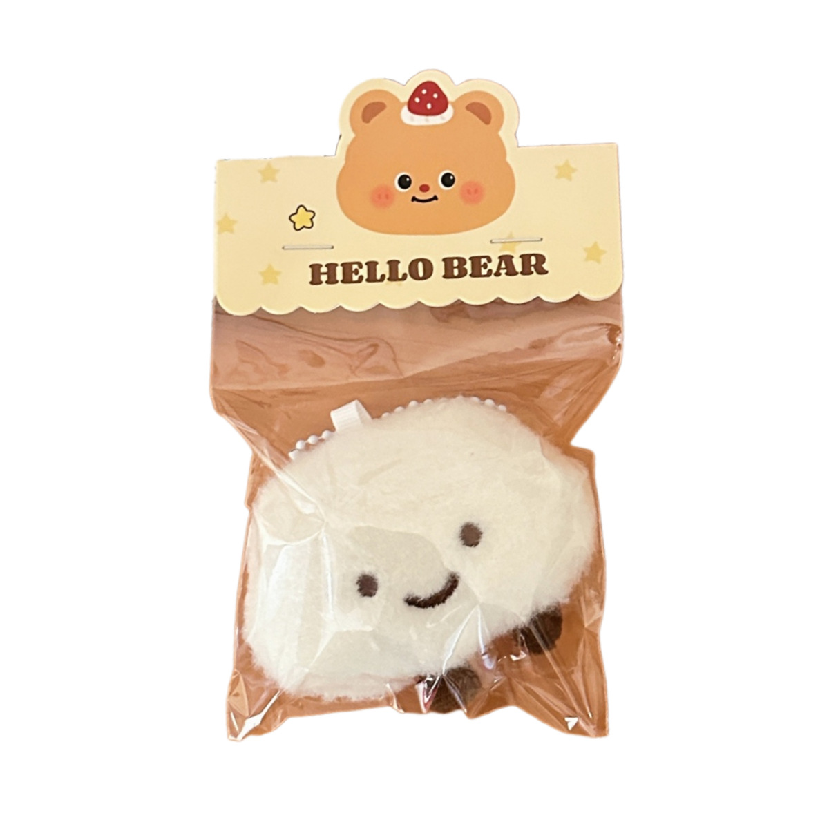Picture of Cute Squeaking Plush Cloud Pendant Backpack Hanging White Small Cloud Decoration Pendant Girlfriend Gift