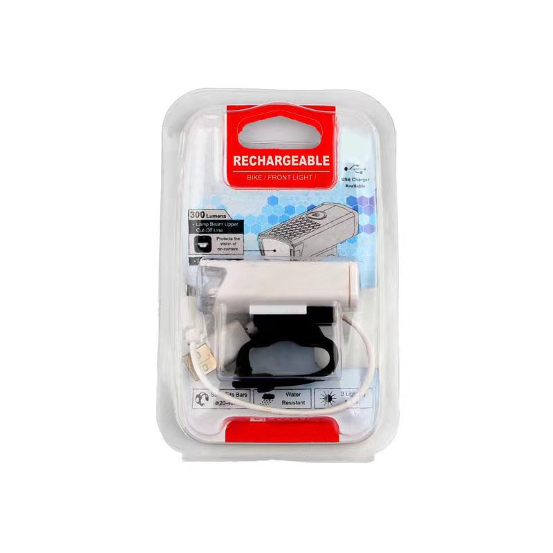 Picture of 2255 bicycle headlight cross-border USB charging three-speed adjustable night riding headlight taillight suit bicycle equipment