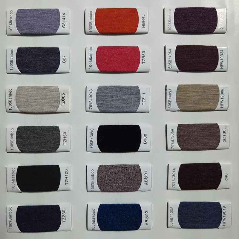 Tianzhu Bamboo Fiber Knitted Jersey 40 Count 100% Tianzhu Fiber Fabric Home Wear Intimates Bamboo Pulp Fiber