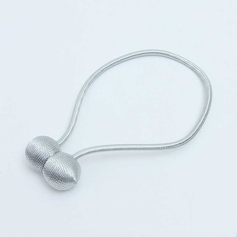 Picture of Curtain Straps Wholesale Cross-Border Punch-Free Headphone Magnetic Curtain Straps Oxford Curtain Buckle Drawstring Accessories