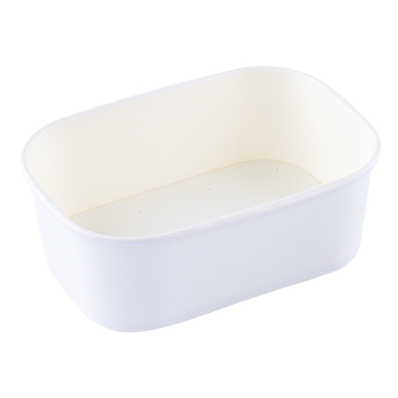 Toast packaging box haolilai with hole cake bread paper holder high temperature resistant disposable mold packaging bag