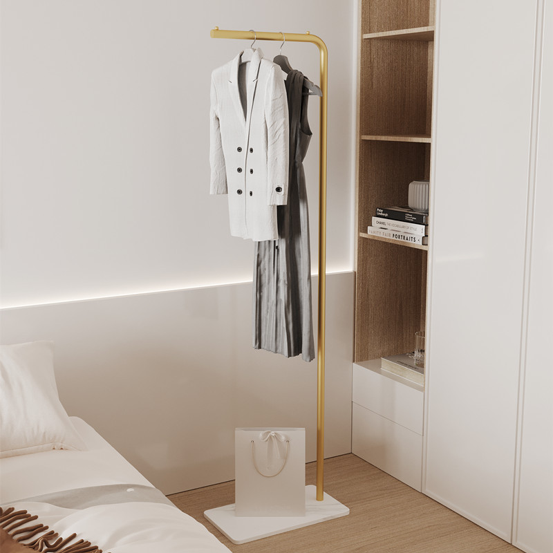 Modern Simple Floor-standing Hanger Bedroom Living Room Home Drying Rack Light Luxury Vertical Space-free Coat Rack