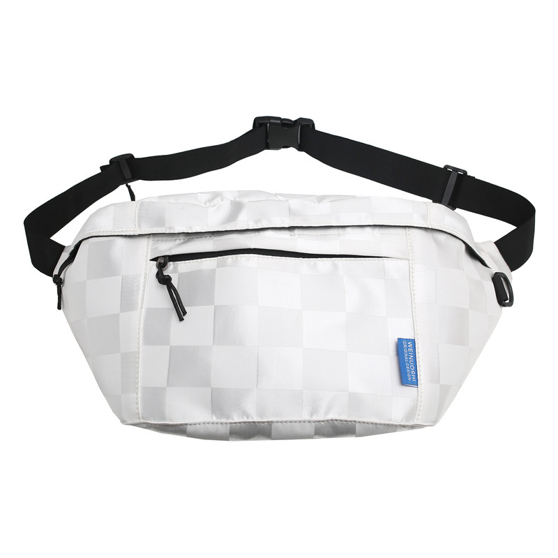 Picture of Korean style sports chest bag 2024 new men's fashion trendy student shoulder bag personalized casual messenger bag
