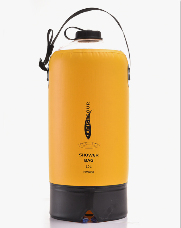 Picture of camping supplies water bag outdoor bath bag camping water storage bag cross border pvc portable solar shower bag