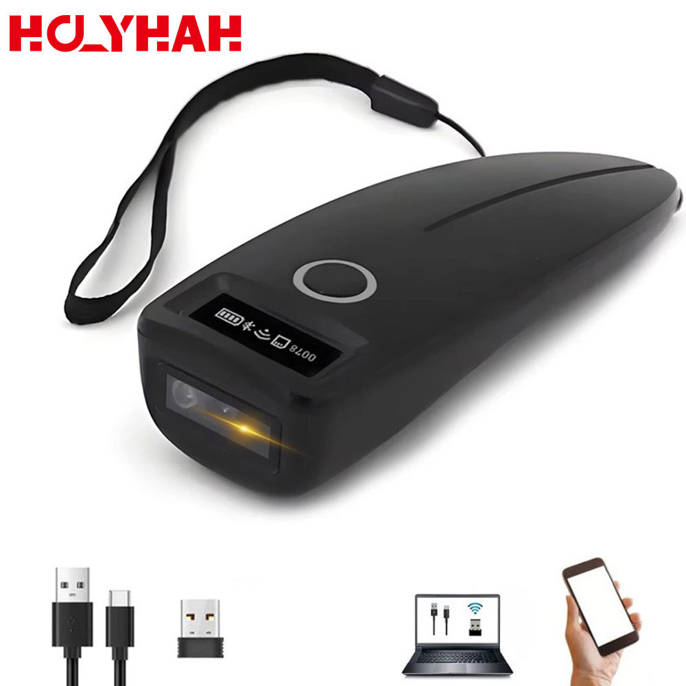 C60 Bluetooth Portable Wireless 2D 2D Scanner Barcode Express Scanner