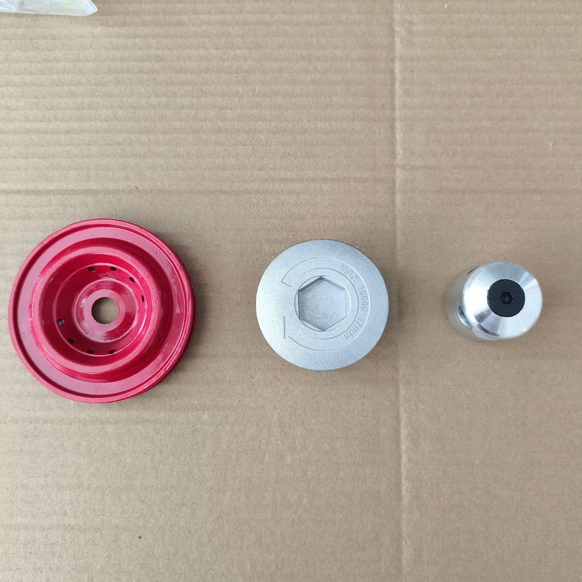 New thickened aluminum round grass cutting head, grass tray gardening tool accessories