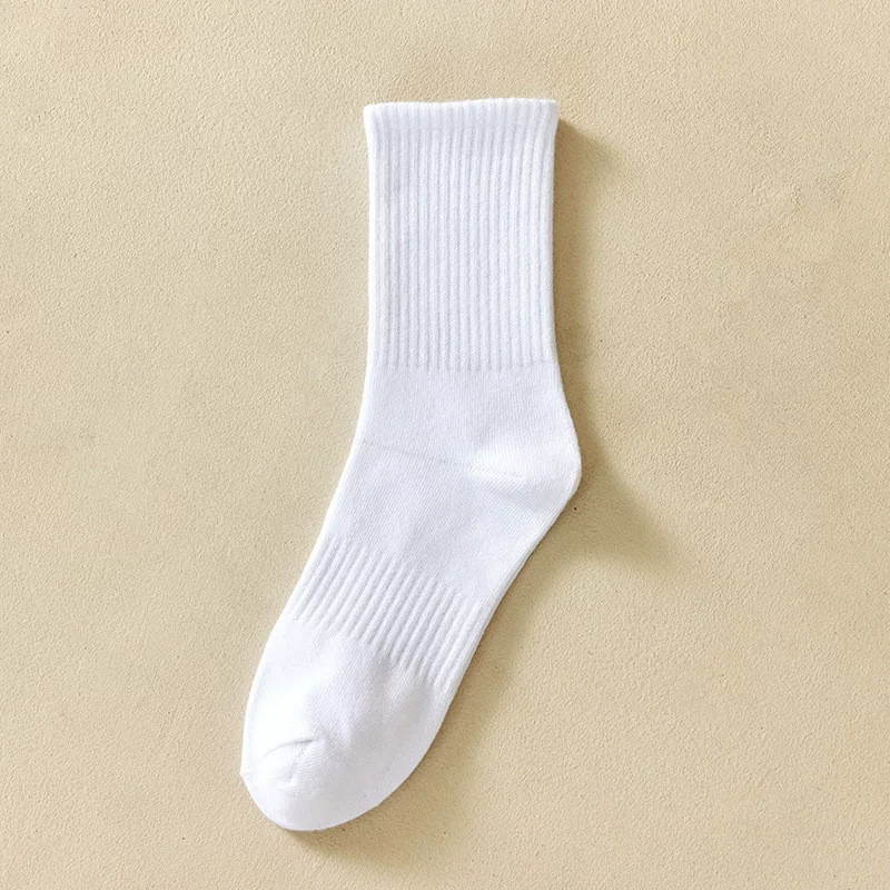 Picture of Zhuji socks men's socks terry socks towel bottom sports socks cotton white stockings basketball socks