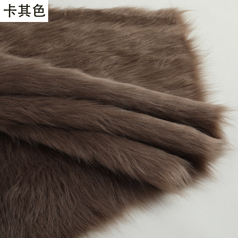 Picture of Imitation fox fur cloth plush cloth fabric 5cm long fur carpet cloth imitation fur clothing animal hair
