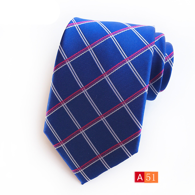 Picture of Source Factory Hot Jacquard Fabric Tie Men's Dress Business Suit Accessories Tie Wholesale