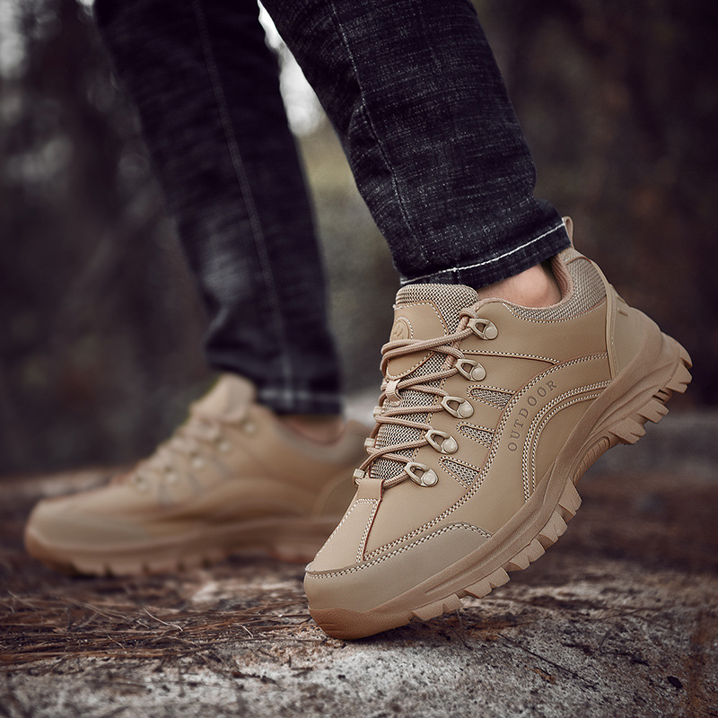 Picture of Plus size spring men's shoes 45 waterproof 46 outdoor leisure sports 47 large travel hiking shoes men's 48