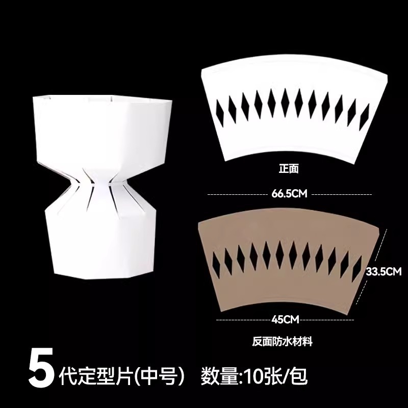 Picture of Valentine's Day Small Fragrant Style Flower bouquet Stereotypes Round bouquet Lined with cardboard Quick Flower Artifact Flower Packaging Material