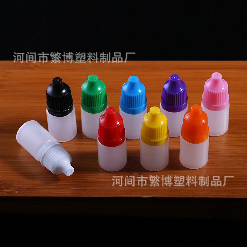 In stock 2ml drop bottle drop liquid bottle pigment bottle pigment drop bottle plastic water bottle