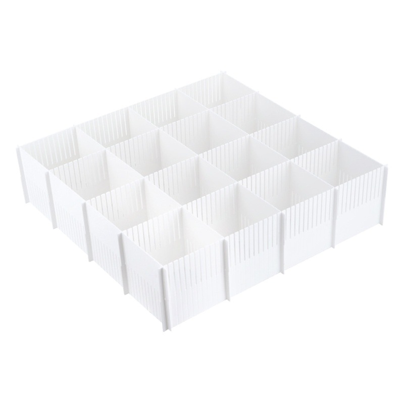 Household drawer divider free combination underwear socks classification partition wardrobe storage partition layered finishing board