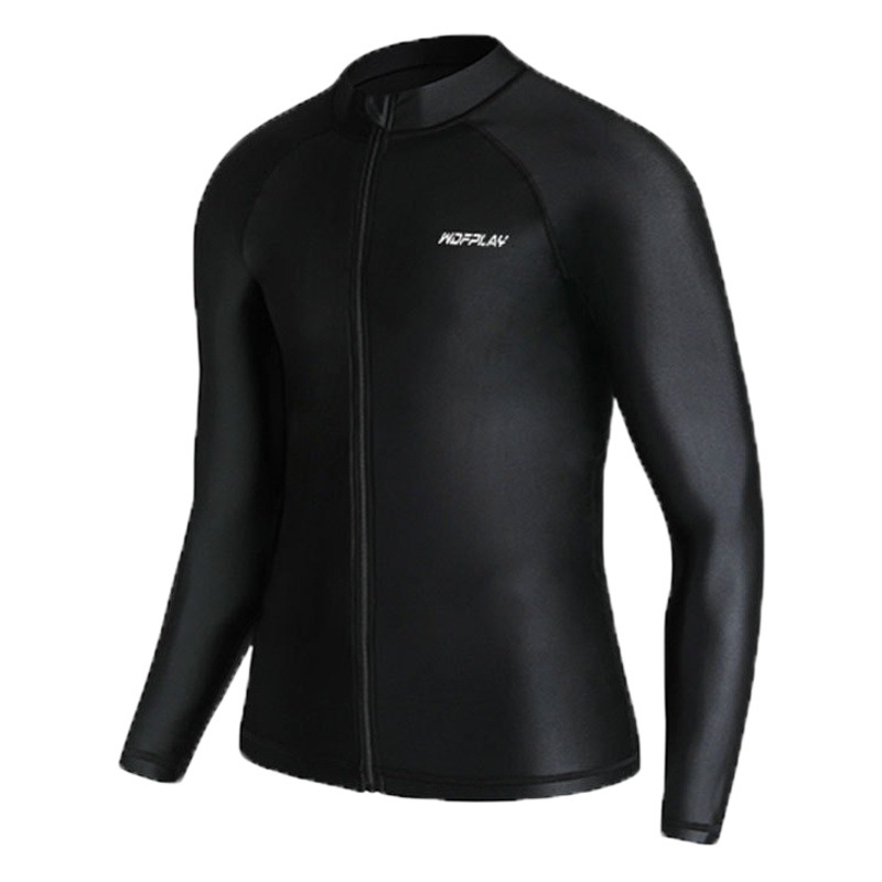 Wetsuit Men's Surfing Suit Split Quick-Drying Sun Protection Jellyfish Suit Long-Sleeved Pants Slim Swimsuit Zipper Suit