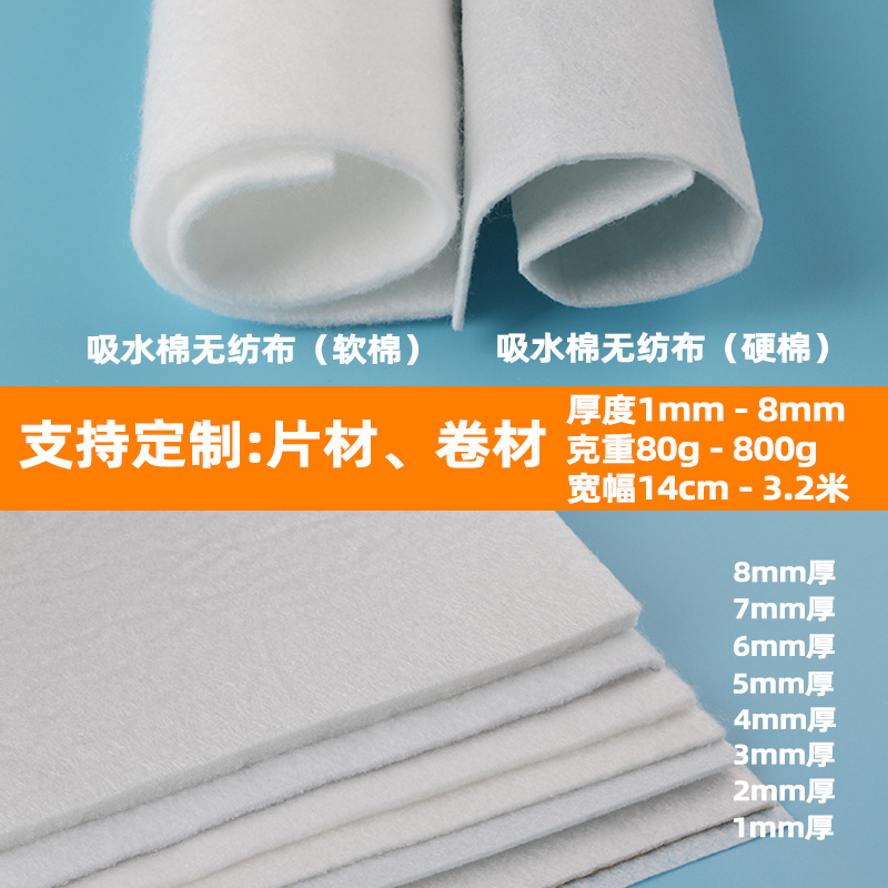 Picture of Menstrual Pants Absorbent Cotton Nursing Pad Efficient Absorbent Material Incontinence Pants Filled Cotton Adult Diaper Pad Soft and Comfortable