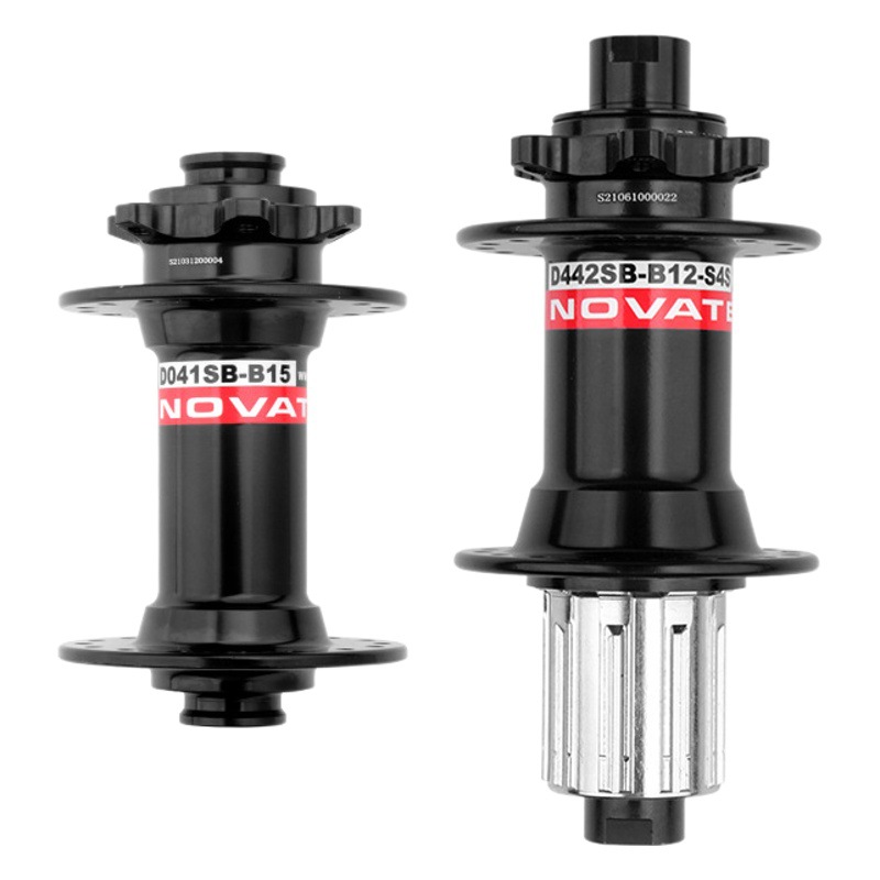 NOVATEC Jiuyu Mountain Bike Flower Drum Bicycle 4 Peilin Bucket Shaft Disc Brake 6 Nails Flower Drum 32 Holes Cross-border Hot Sale