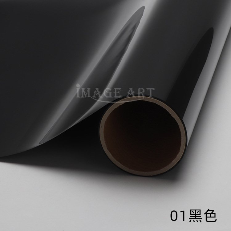 Picture of PU thermal transfer engraving film logo printing ordinary color engraving hot stamping film clothing T-shirt hot stamping film whole roll
