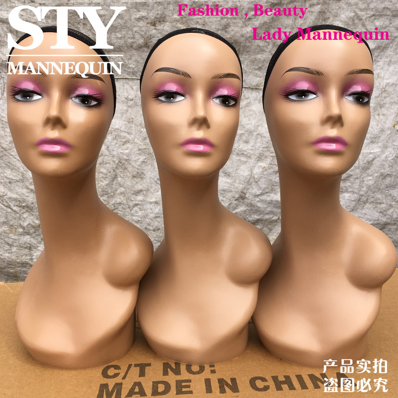 Picture of STY head model export best-selling dummy head model fashion female wig head model head model window display model head model