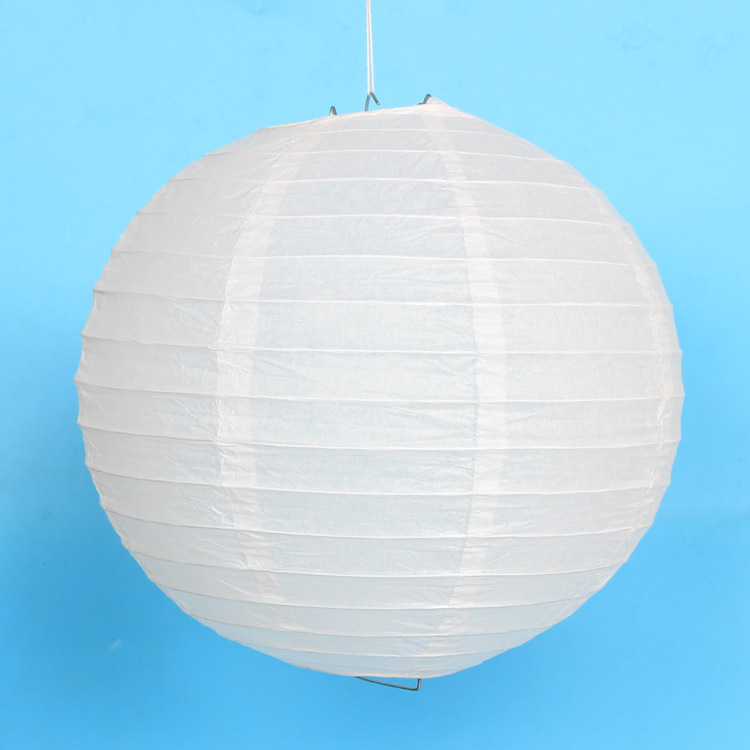 Picture of [Hengyue] National Day and Mid-Autumn Festival Wedding Shopping Mall Decoration Round Paper Lanterns DIY Handmade Lanterns Manufacturer