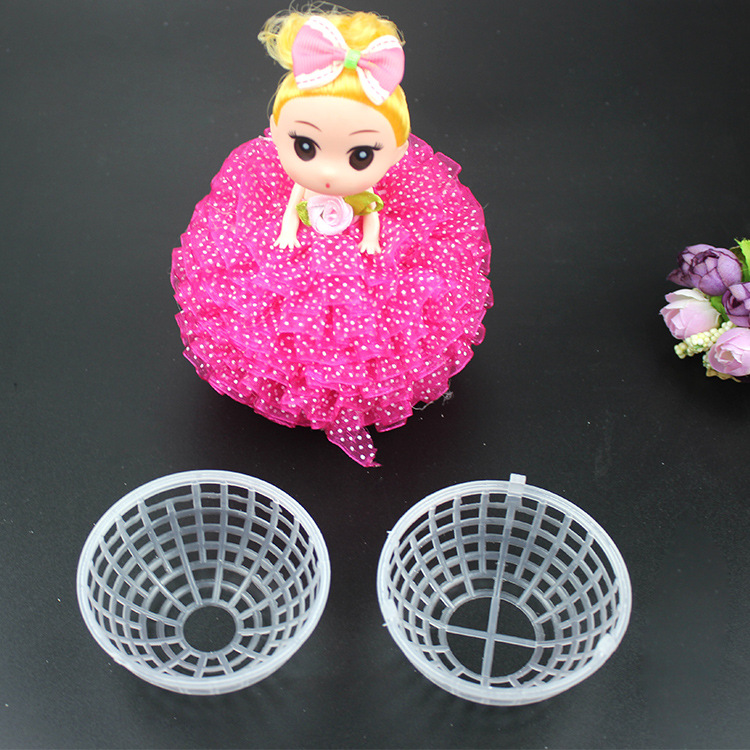 Picture of Confused Doll Handmade DIY Making Accessories Puppet Bracket 9cm High Oval Puppet Bracket Toy