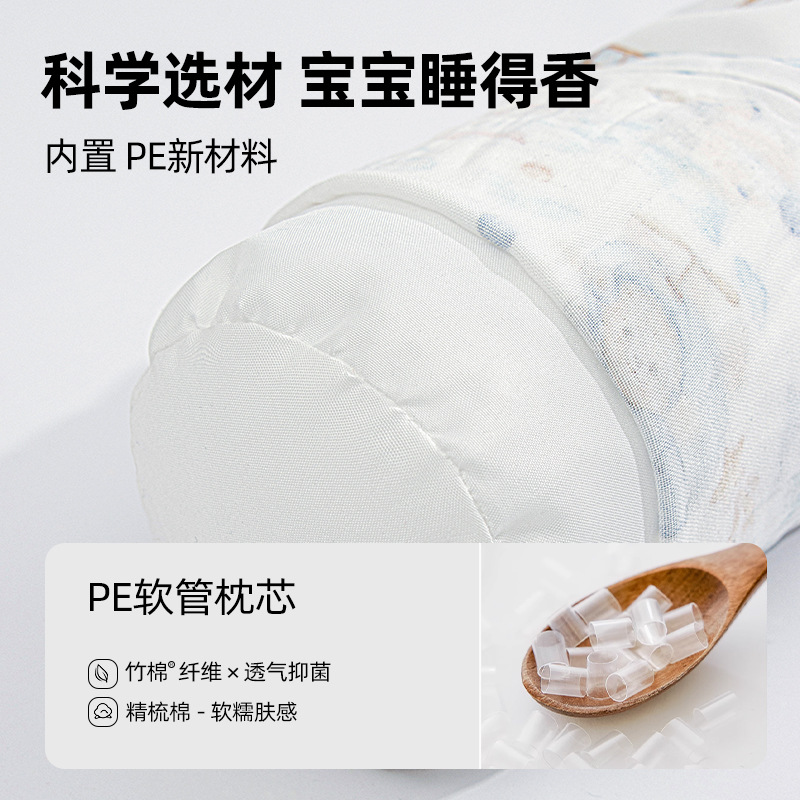 Picture of Newborn Baby Candy Pillow Sleeping Artifact Side Sleeping Pillow Sleeping Pillow Baby Breathable Backrest Pillow Soothing Pillow