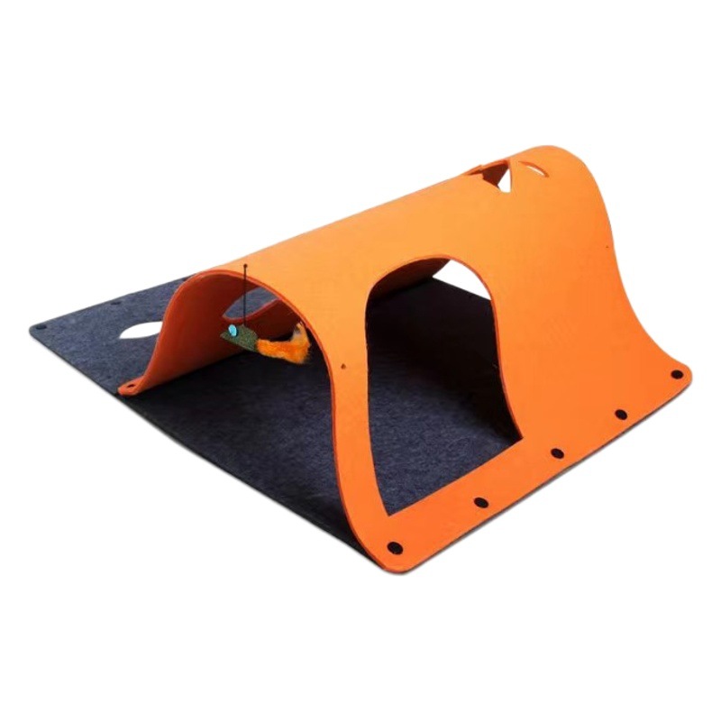 New Dyi Felt Cat Tunnel, Splicable Foldableing Tunnel, Cat Play Channel, Cross-Border Available for All Seasons