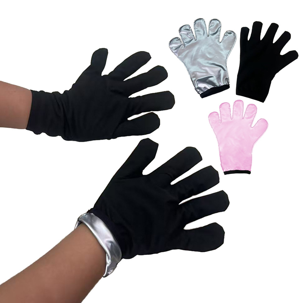 Amazon Women's Moisturizing Sauna Gloves Sports Anti-Dry Crack Anti-Black Sweat Gloves Stuffy Sweat Training Gloves