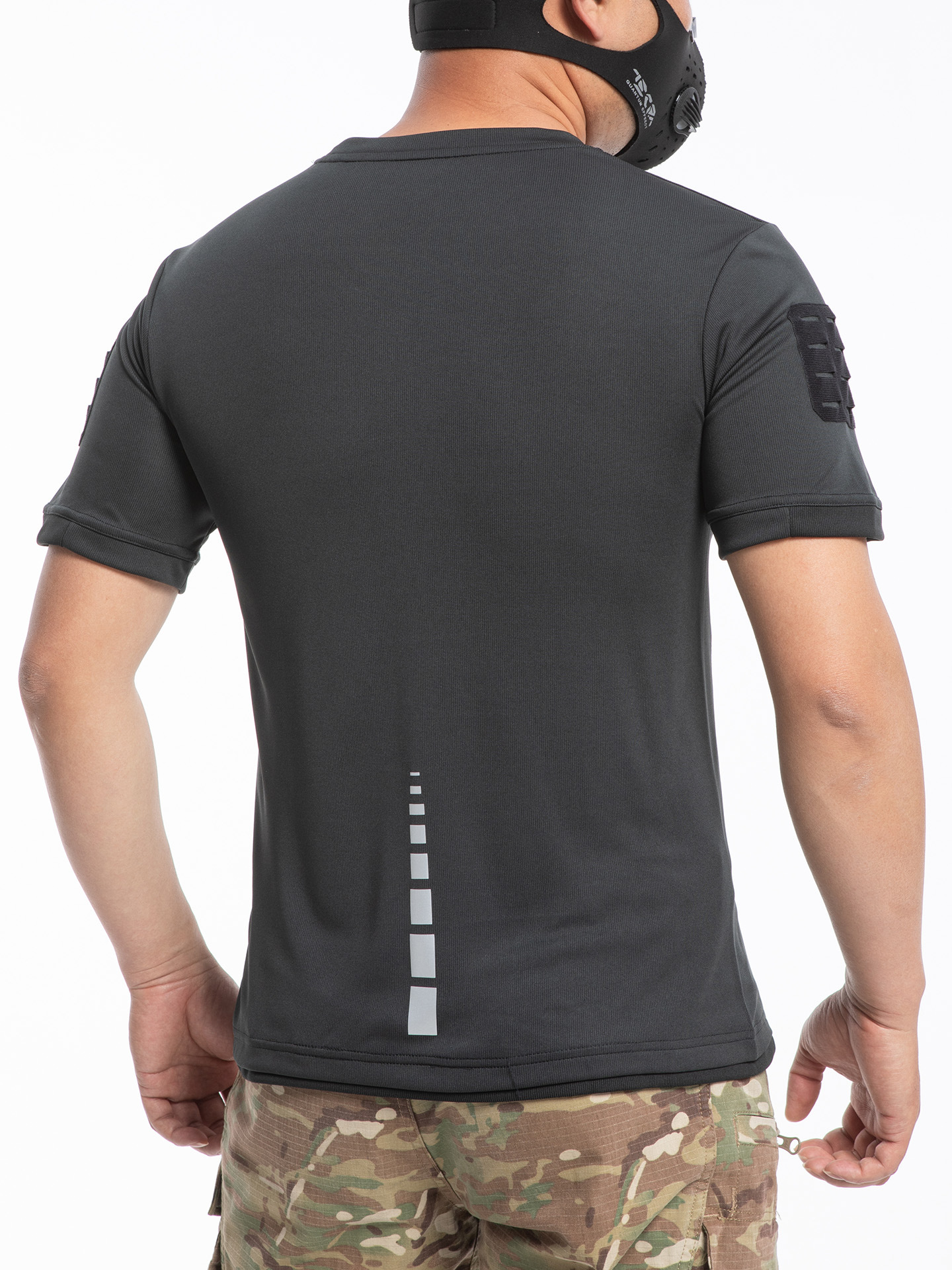 Picture of Tolerant Frogman Tactical Short Sleeve Breathable Round Neck Quick-Drying T-Shirt Summer Men's Quick-Drying Half Sleeve