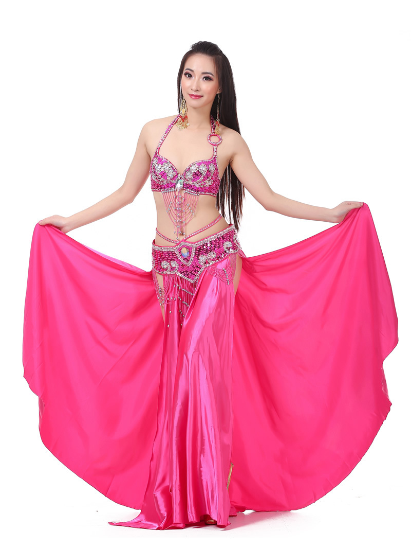 Picture of 802 Double Split Slip Skirt Belly Dance suit Belly Dance Performance Costume Belly Dance Performance suit Performance Costume