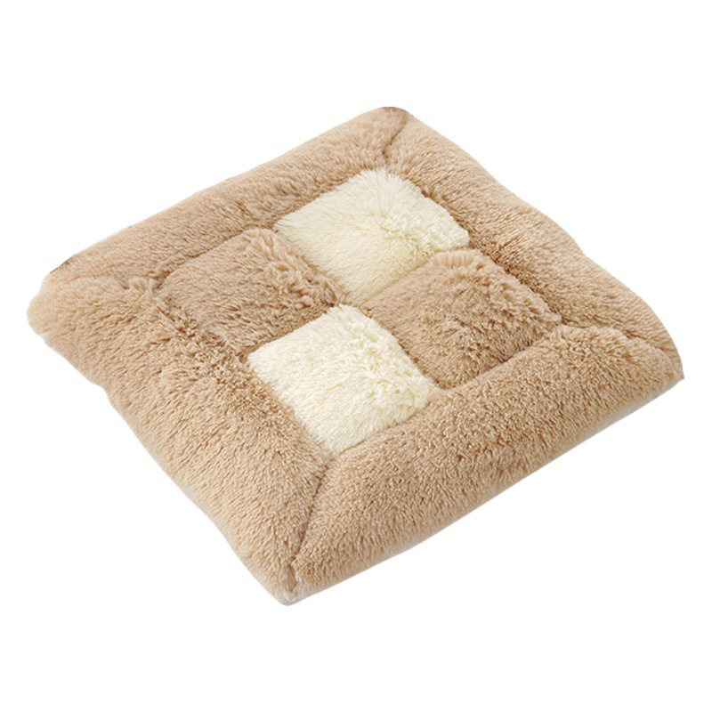 Thickened Chair Stool Cushion Floor Student Jiugongge Chair Cushion Plush Fat Cushion Office Sedentary Seat Cushion