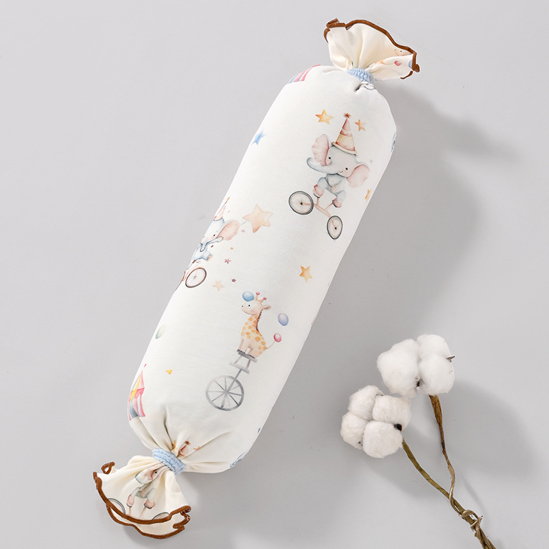 Picture of Baby Soothing Pillow Baby Pillow Side Block Anti-Jump Pillow 0-2 Years Old Newborn Sleeping Pillow Candy Pillow