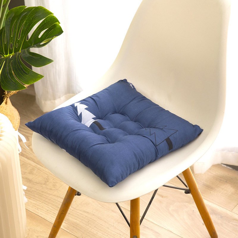 Picture of Four Seasons Cushions Manufacturer Supply Brushed Cloth Casual Cartoon Pastoral Tatami Office Student Beautiful Buttocks Chair Cushions