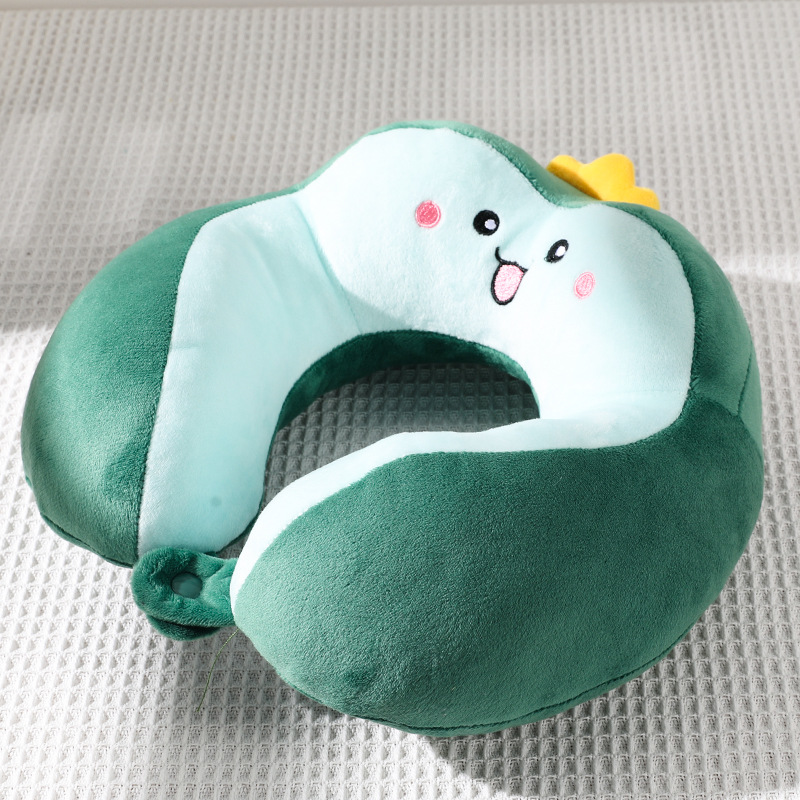 Picture of PP cotton u-shaped pillow travel pillow crystal velvet comfortable neck pillow office nap can add logo gift wholesale